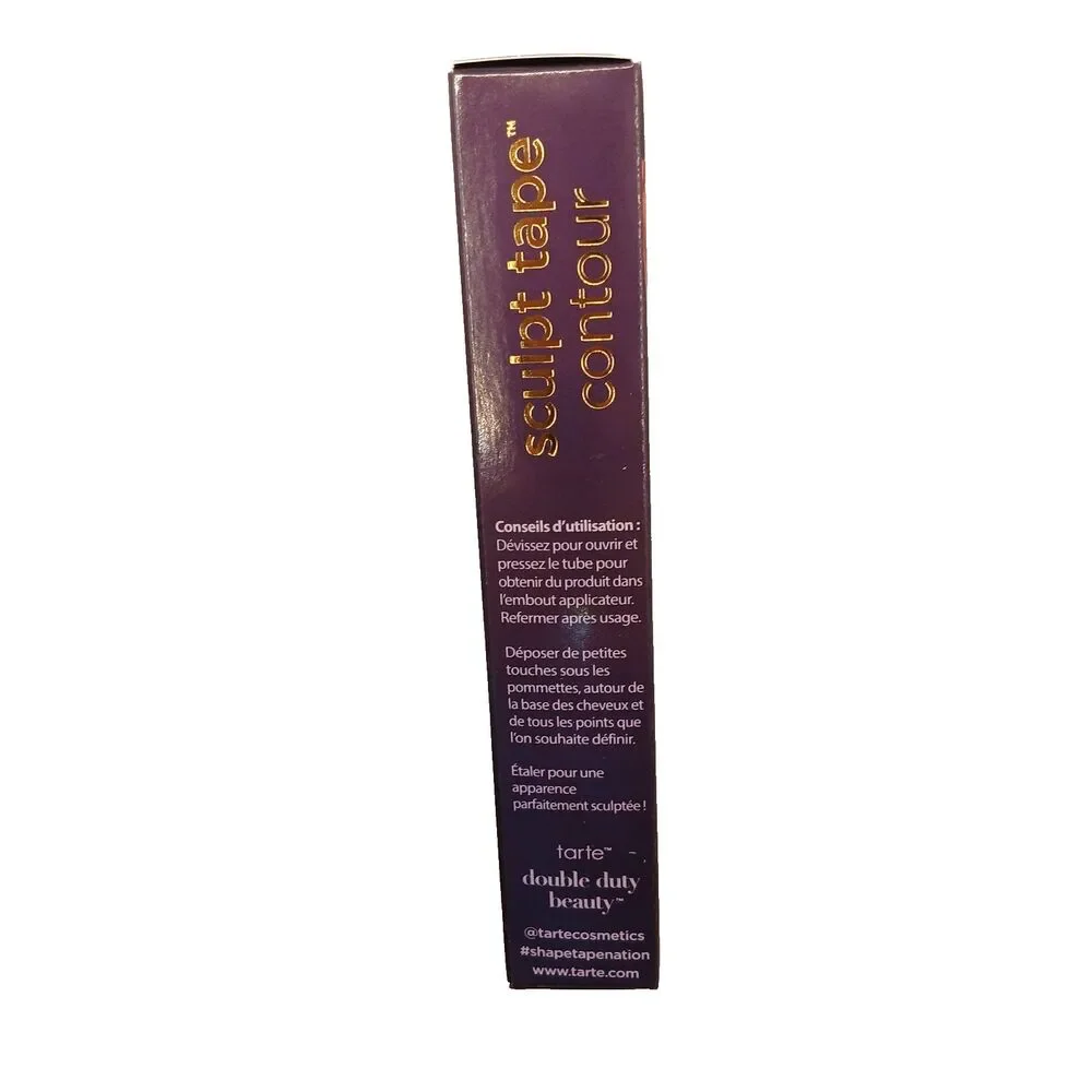Tarte Sculpt Tape Contour in Cool Bronze Full Size 12 ml / 0.4 oz NIB RV$36
